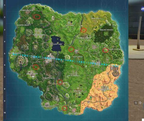 Fortnite season 5: guide to the challenges of week 9