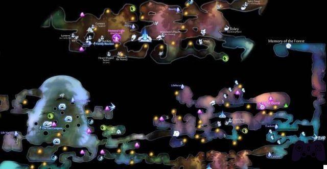 Ori and the Will of the Wisps | Collectibles: Minerals, Fragments, Cells, Lights
