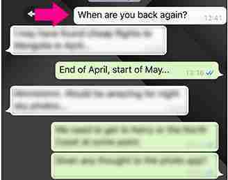 Comment citer quelqu'un sur WhatsApp : joignez des messages précédents
