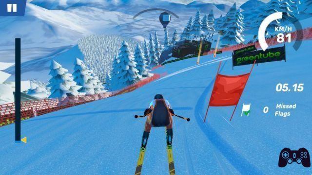 Ski Challenge, a análise de um jogo de esqui portátil