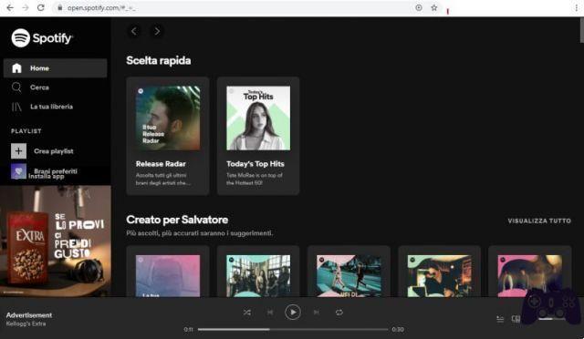 Spotify Web: listen to music for free and without advertising