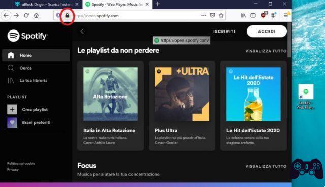 Spotify Web: listen to music for free and without advertising
