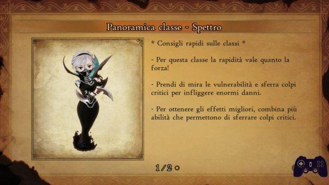 Guia para classes / asteriscos de Bravely Default II [100%]