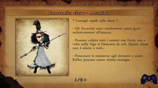 Guía de clases / asteriscos de Bravely Default II [100%]