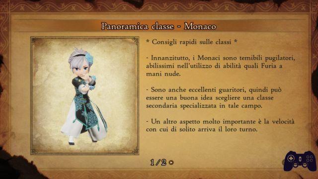 Guía de clases / asteriscos de Bravely Default II [100%]