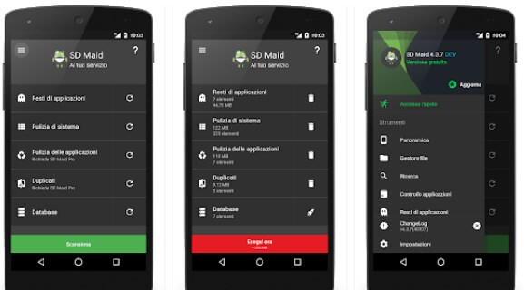 Las mejores aplicaciones para limpiar Android de archivos inútiles y recuperar espacio