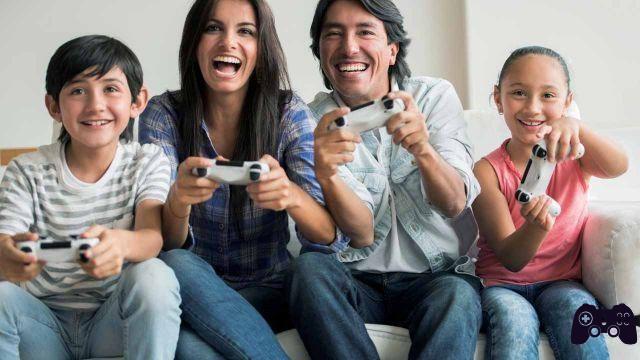 News + Parents play video games with their family