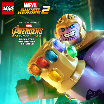 Actualité LEGO Marvel Super Heroes 2, DLC pour Infinity War