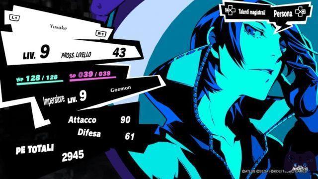 Guias Yusuke [Fox] - Persona 5 atacantes