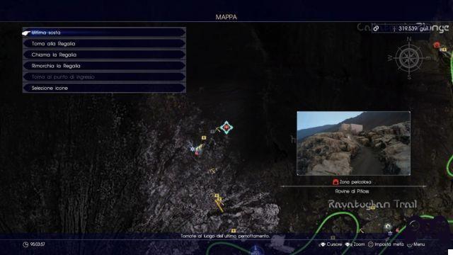 Final Fantasy XV, guide du donjon secret de Pitioss