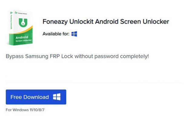 Como ignorar a conta do Google na Samsung com Foneazy Unlockit Android