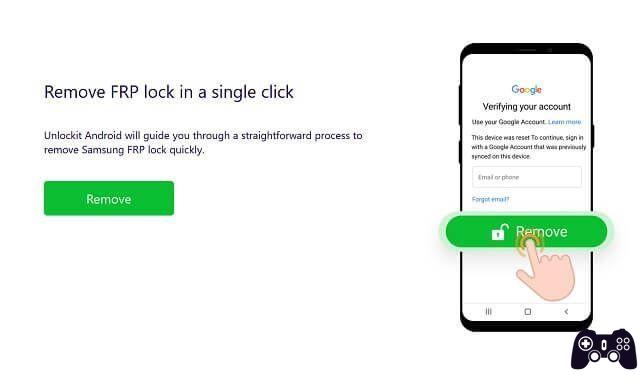 How to bypass Google account on Samsung with Foneazy Unlockit Android