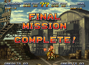 Vinte anos especiais do Metal Slug X