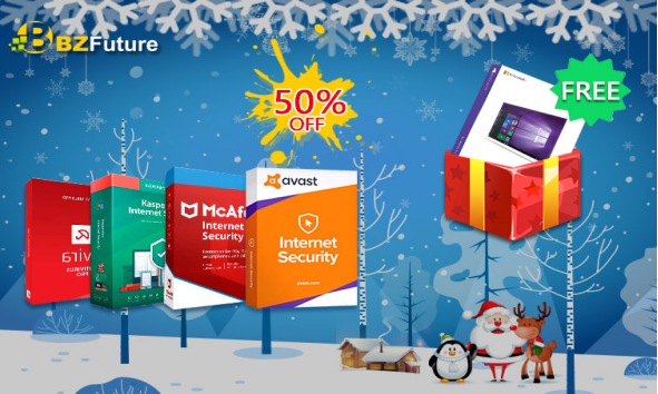 Vente de Noël : obtenez Windows 10 Pro gratuitement et McAfee Antivirus et d'autres clés antivirus à moitié prix