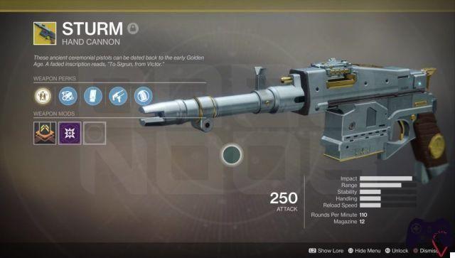 Destiny 2: how to get the Sturm Exotic Hand Cannon