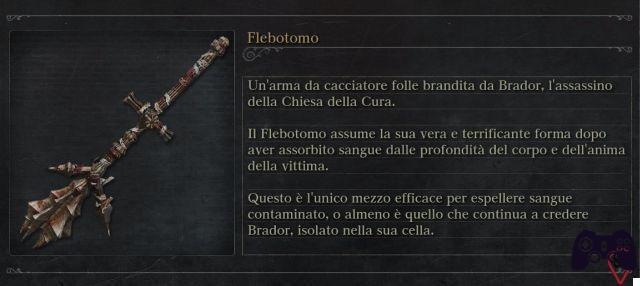 Bloodorne - Guía sobre dónde encontrar todas las armas del DLC The Old Hunters