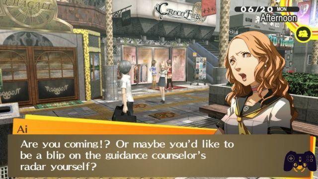 Persona 4 Golden - Guide complet du lien social Ai (Moon)