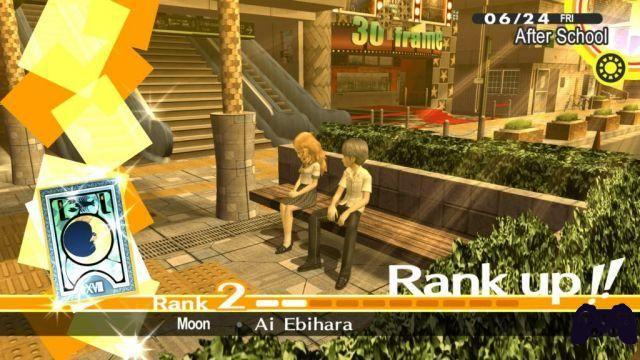 Persona 4 Golden - Guía completa del enlace social de Ai (Moon)