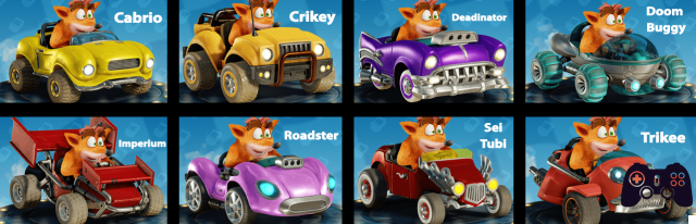 Crash Team Racing: Nitro-Fueled, como desbloquear todos os chassis!