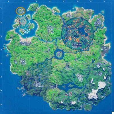 Fortnite : voici où trouver Squalosa Shell