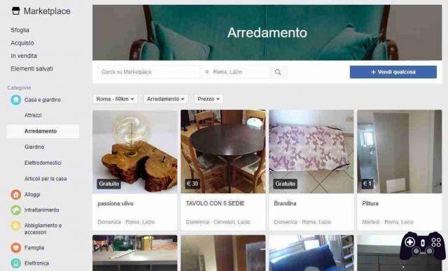 Facebook Marketplace: what it is and how it works on computers and smartphones