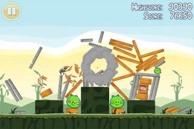 O passo a passo do Angry Birds