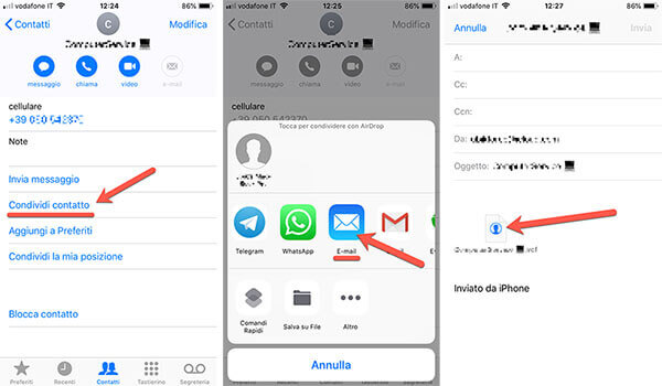 Como transferir o catálogo de endereços do iPhone para o Android