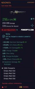 Guides Guide to legendary items - Cyberpunk 2077