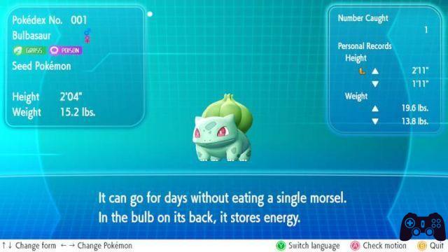 Pokémon : c'est parti ! Guide: comment obtenir Bulbasaur, Squirtle et Charmander