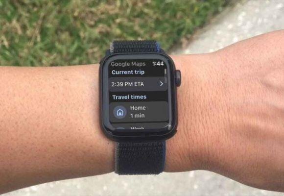 Cómo usar Google Maps en Apple Watch