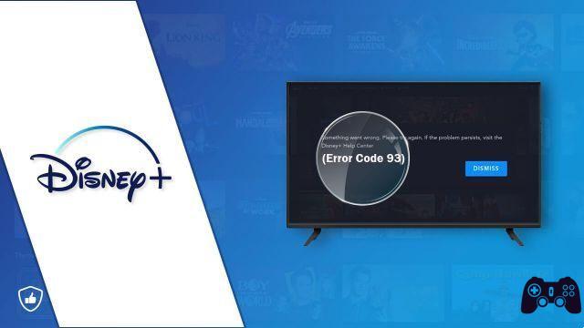 O que significa e como corrigir o código de erro 93 no Disney Plus