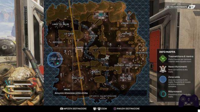 Apex Legends, Guide to the best places to land and get loot