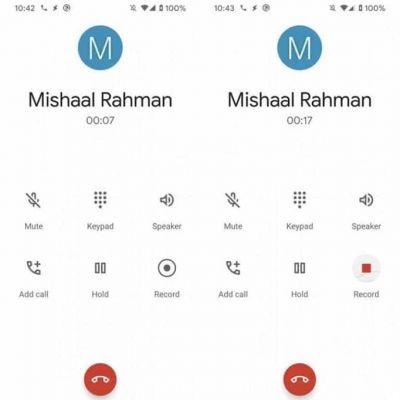 Google, call recording will notify who we are recording