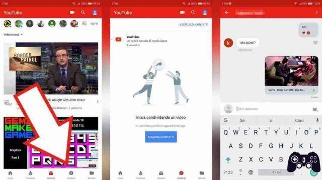 YouTube un nuevo método para compartir: cómo funciona el nuevo chat