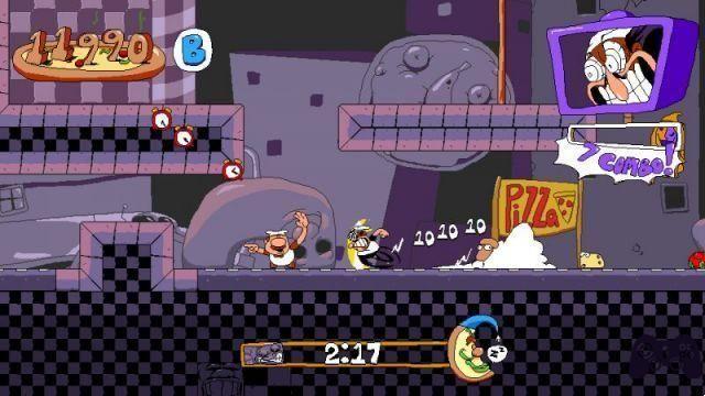 Pizza Tower, the review of a whimsical return of the 2D platform game