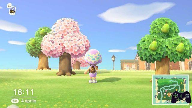 Animal Crossing: New Horizons, todos los proyectos de flor de cerezo