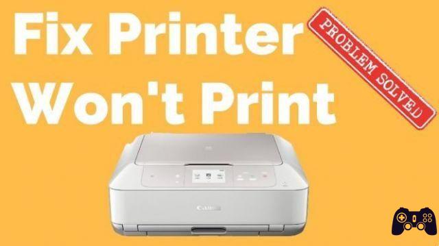 ¿Por qué mi impresora no imprime?