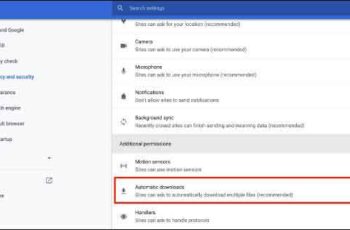 How to prevent Google Chrome from blocking downloads