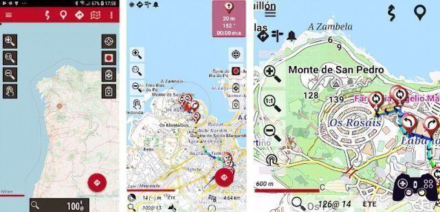 Apps for trekking and cycling, the best to use for free