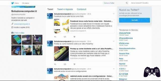 Flux Twitter comment les obtenir et les lire via un lecteur RSS