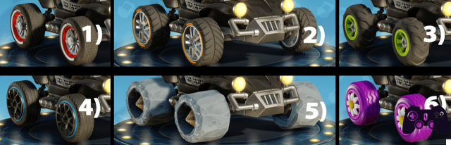 CTR: Nitro-Fueled, here are all the wheels to unlock in the game!