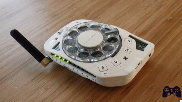 Rotary Cellphone es una maravilla del pasado: teléfono móvil con disco giratorio para números
