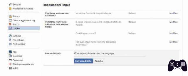 Publicaciones de Facebook multilingües: cómo escribirlas
