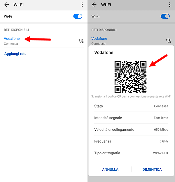 Comment afficher les mots de passe enregistrés sur Android : WiFi et profils