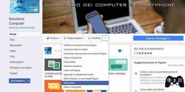 convite do facebook para curtir todos os seus amigos em um clique