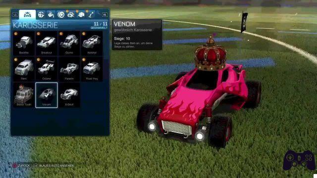 Como desbloquear todos os carros na Rocket League