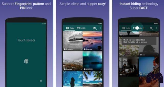 How to hide photos and videos from Android gallery with Free App