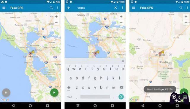 How to change GPS location on Android