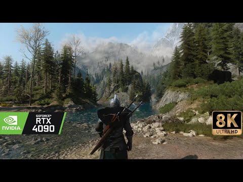 The Witcher 3: Wild Hunt in 8k? Just an avalanche of mods