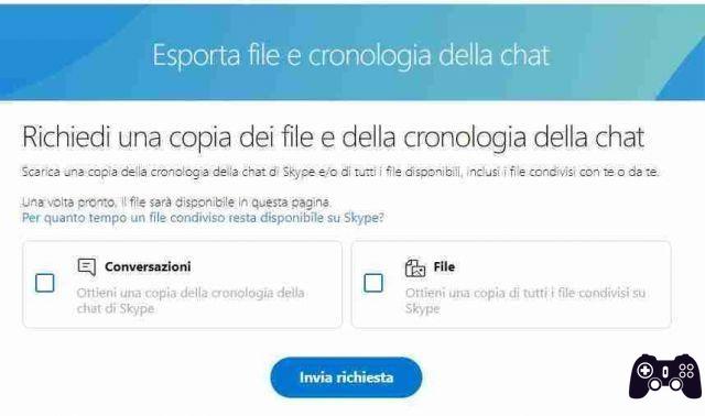 Cómo descargar y guardar todos los chats de Skype